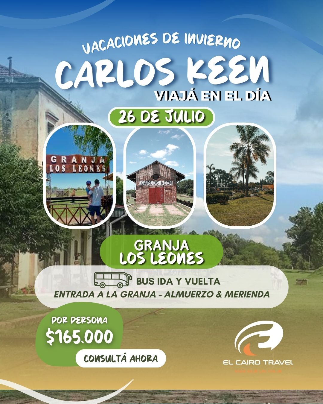 Carlos Keen en JULIO