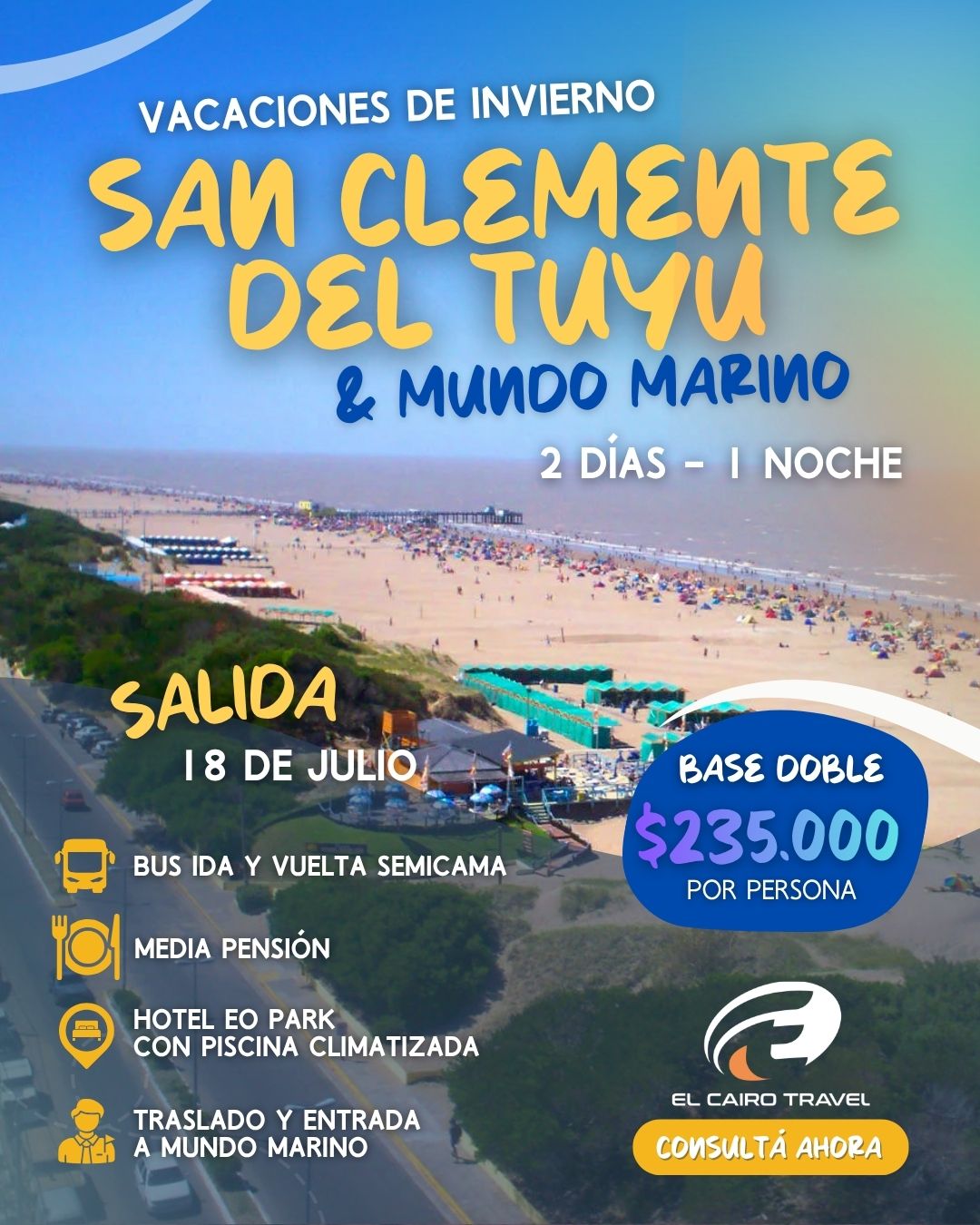 San Clemente del Tuyu y Mundo Marino
