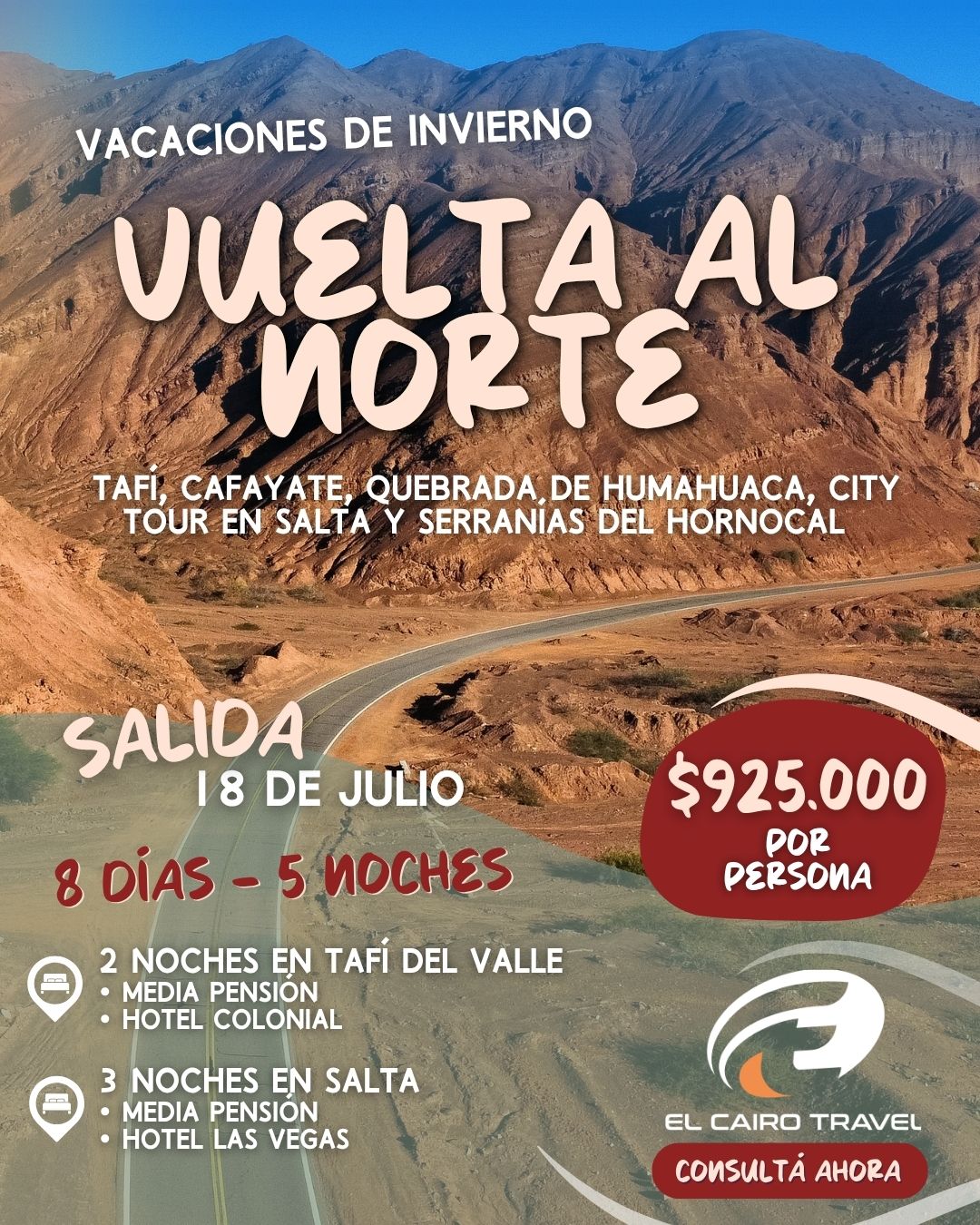¡Viajá al norte argentino!