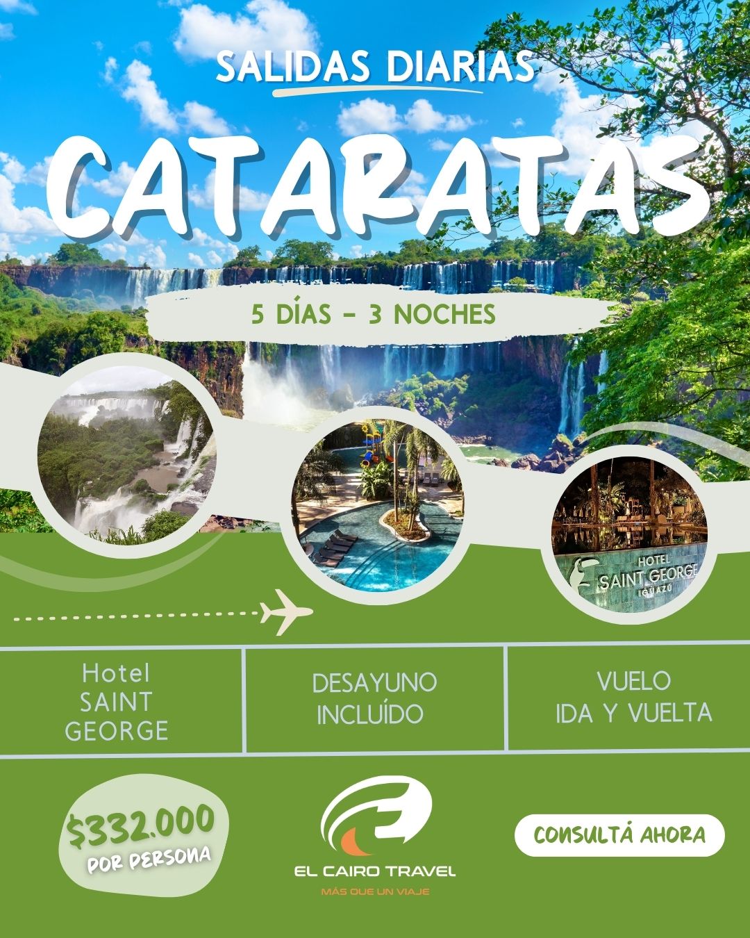 CATARATAS ARGENTINAS - Salidas diarias