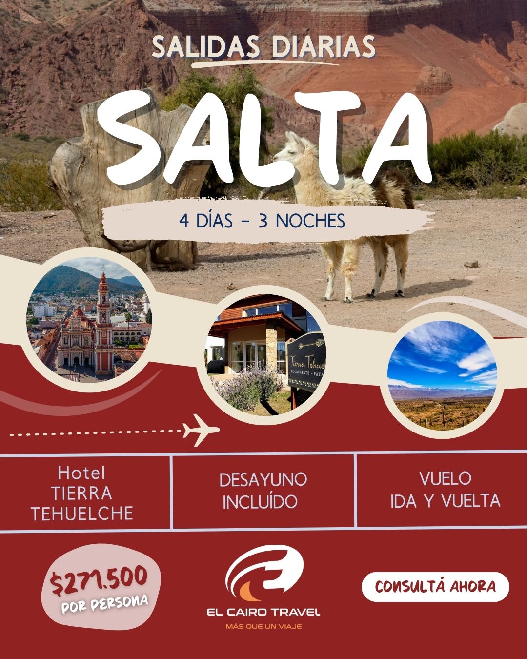 SALTA - Salidas diarias
