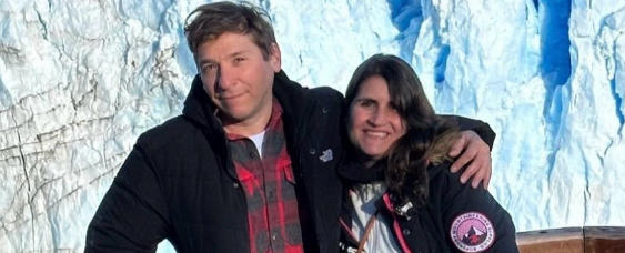 Gastón Trezeguet y Valeria Rodríguez