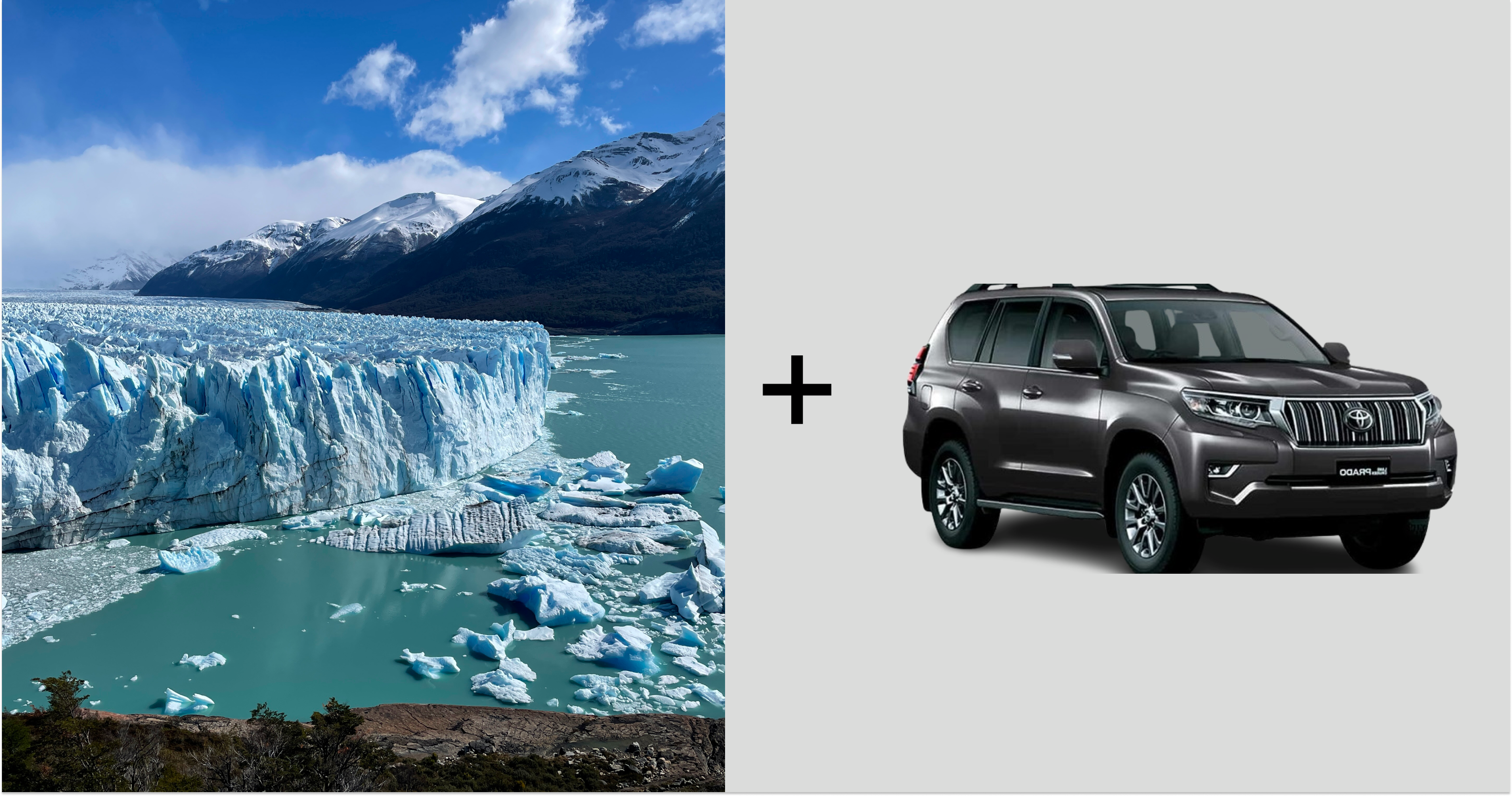 Glaciar Perito Moreno en Servicio VIP 4x4