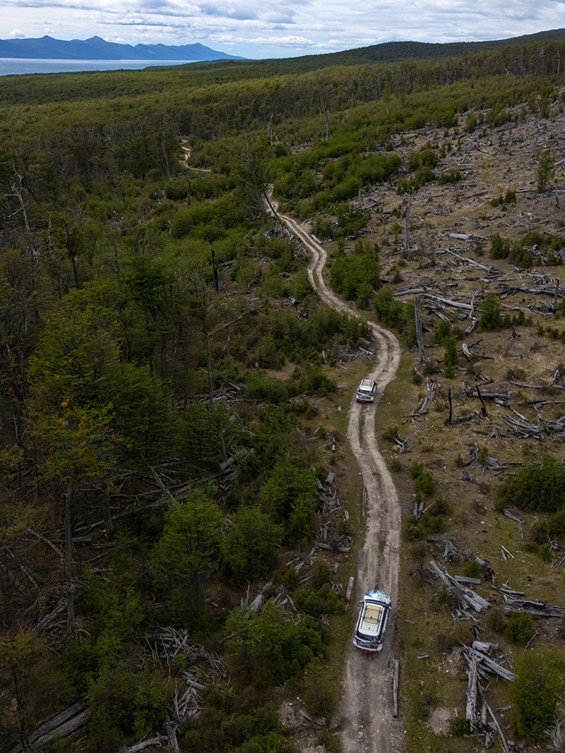 Lagos Escondido y Fagnano 4x4